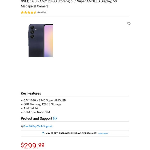 NEW 5G SAMSUNG SMARTPHONE. SAFELINK. STR8 TALK. TRACFONE. VERIZON. OVER $50 OFF. - Picture 8 of 17